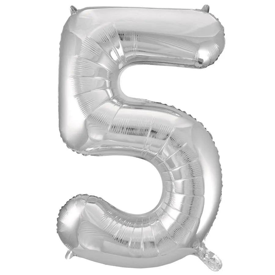 Foil 'Number' Helium Balloon-Local NZ Florist -The Wild Rose | Nationwide delivery, Free for orders over $100 | Flower Delivery Auckland