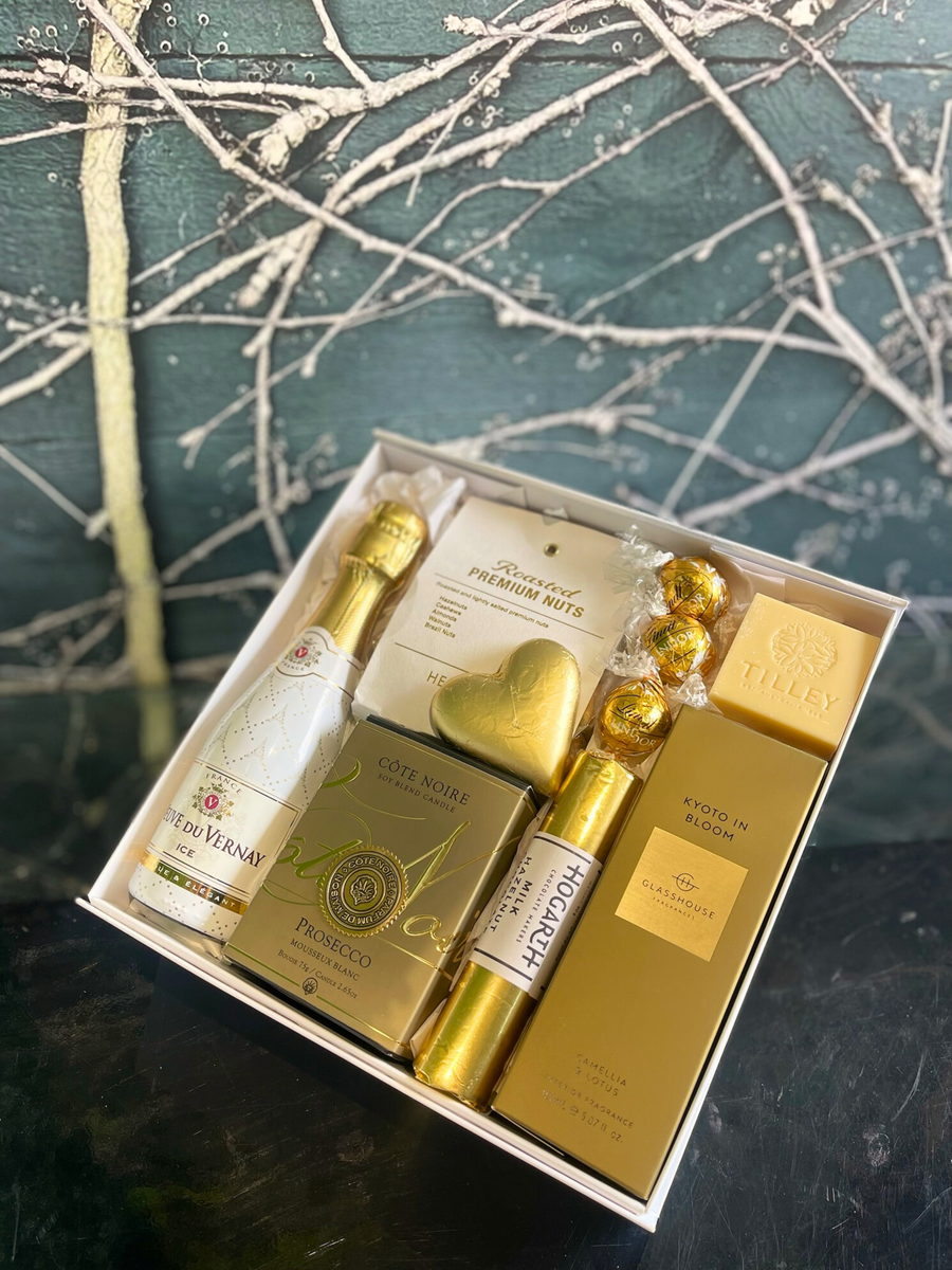 Golden Moments Gift Box-Local NZ Florist -The Wild Rose | Nationwide delivery, Free for orders over $100 | Flower Delivery Auckland