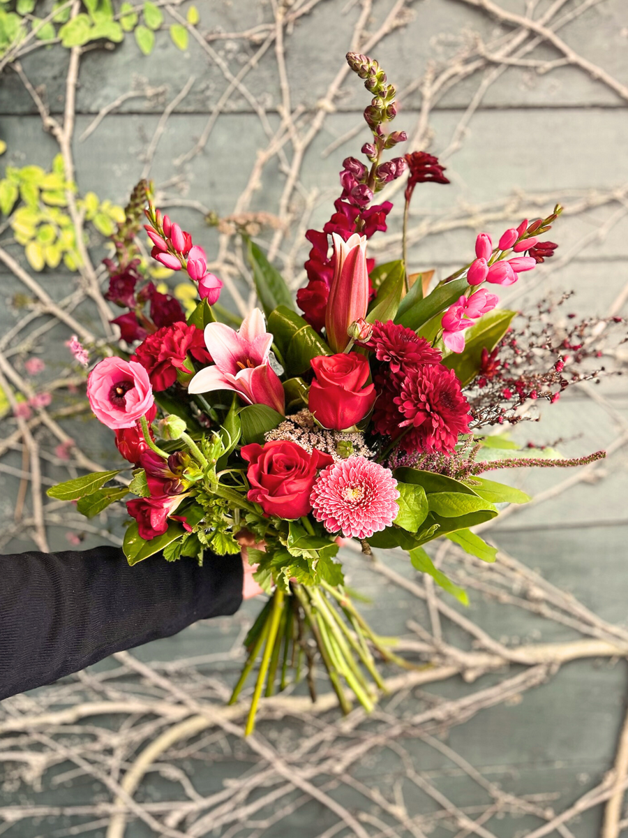 Lush Pinks - Managers Favourite-Local NZ Florist -The Wild Rose | Nationwide delivery, Free for orders over $100 | Flower Delivery Auckland