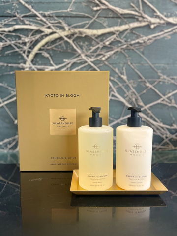 Glasshouse Hand Care Duo - Kyoto in Bloom-Local NZ Florist -The Wild Rose | Nationwide delivery, Free for orders over $100 | Flower Delivery Auckland