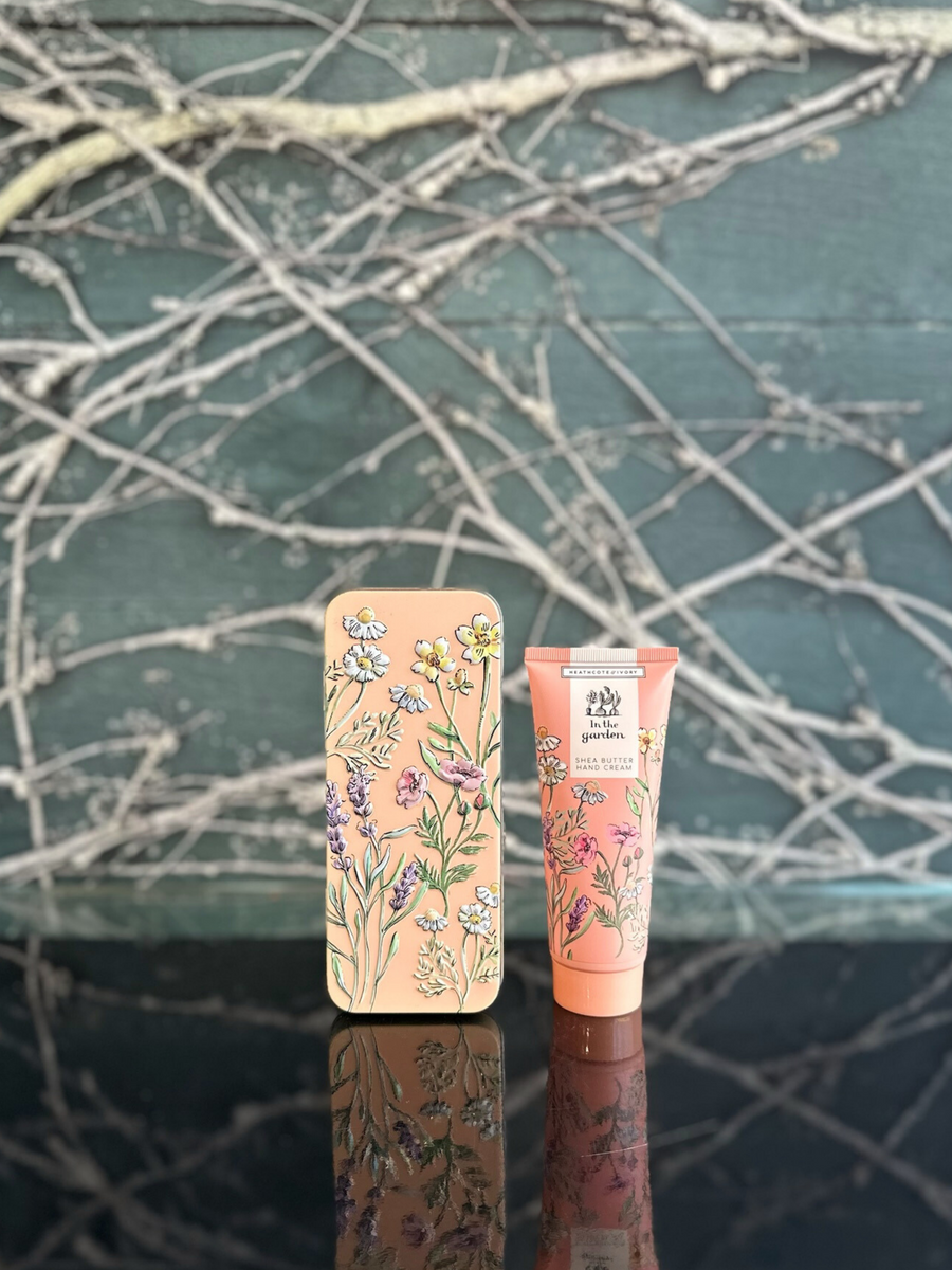 Heathcote & Ivory In The Garden Hand Cream In Tin-Local NZ Florist -The Wild Rose | Nationwide delivery, Free for orders over $100 | Flower Delivery Auckland