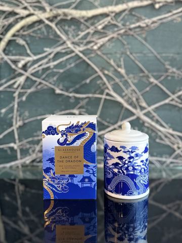 Glasshouse Dance of the Dragon 380g candle-Local NZ Florist -The Wild Rose | Nationwide delivery, Free for orders over $100 | Flower Delivery Auckland