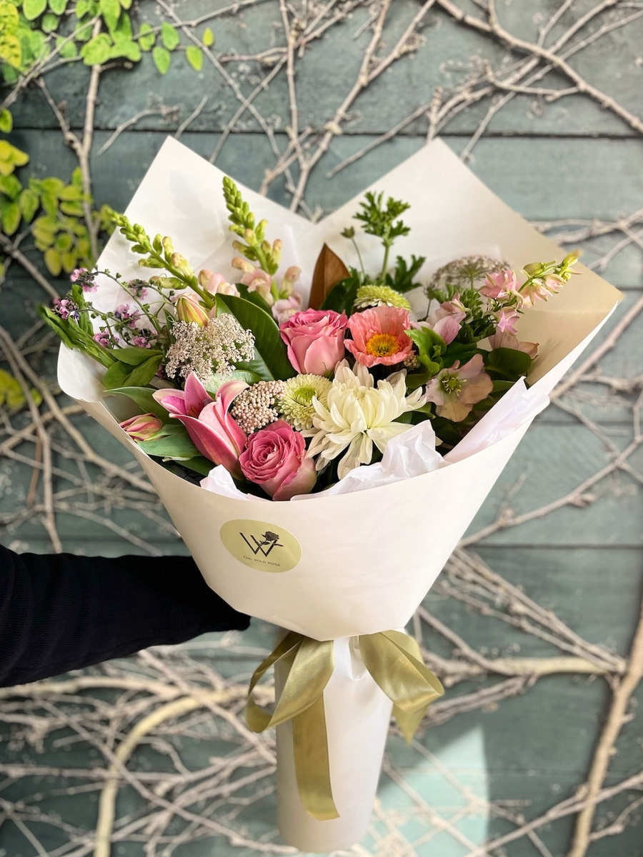 Pretty and Pastel-Local NZ Florist -The Wild Rose | Nationwide delivery, Free for orders over $100 | Flower Delivery Auckland