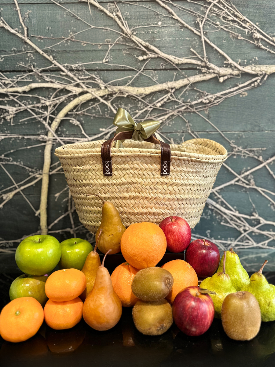 Fruit Picnic Tote-Local NZ Florist -The Wild Rose | Nationwide delivery, Free for orders over $100 | Flower Delivery Auckland