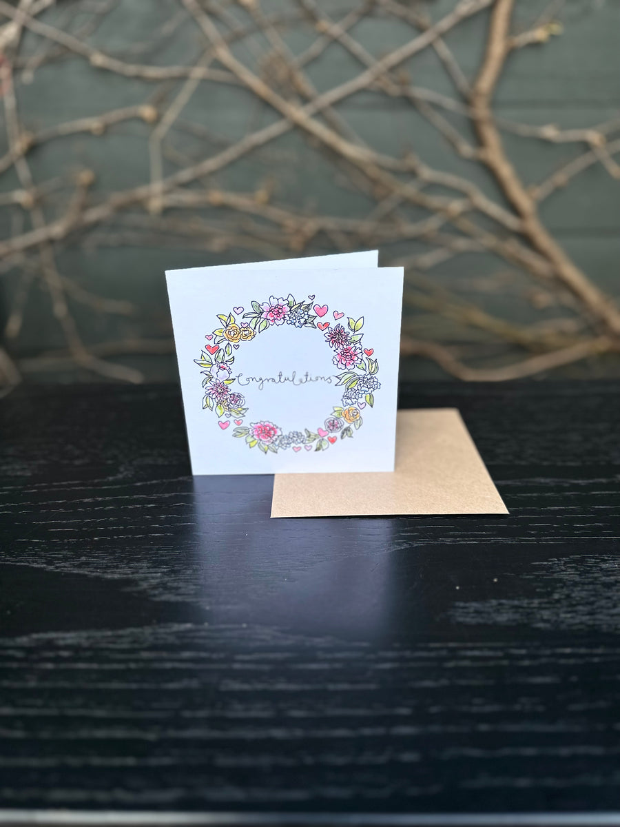 Greeting Cards-Local NZ Florist -The Wild Rose | Nationwide delivery, Free for orders over $100 | Flower Delivery Auckland