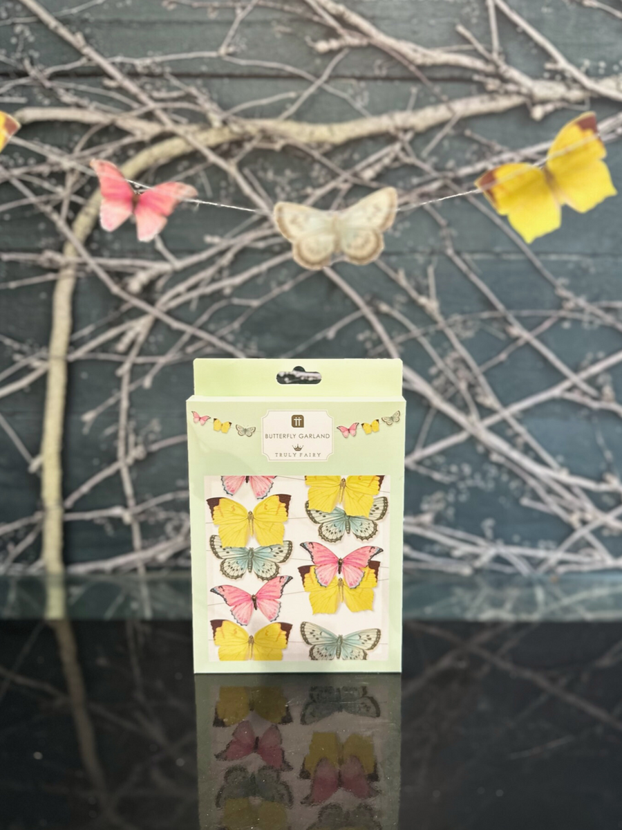 Truly Fairy Mini Butterfly Bunting-Local NZ Florist -The Wild Rose | Nationwide delivery, Free for orders over $100 | Flower Delivery Auckland