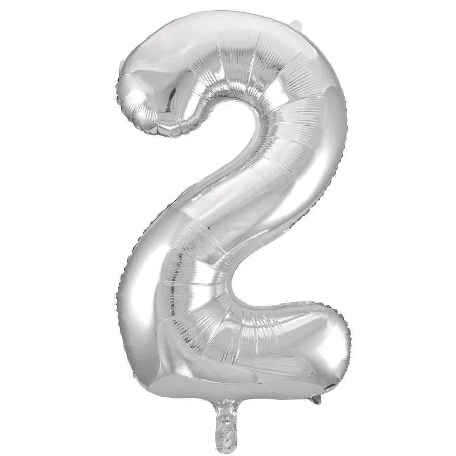 Foil 'Number' Helium Balloon-Local NZ Florist -The Wild Rose | Nationwide delivery, Free for orders over $100 | Flower Delivery Auckland