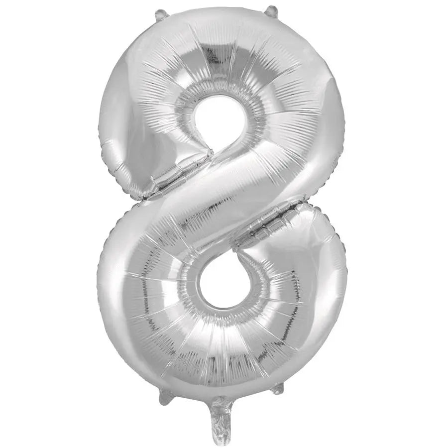 Foil 'Number' Helium Balloon-Local NZ Florist -The Wild Rose | Nationwide delivery, Free for orders over $100 | Flower Delivery Auckland