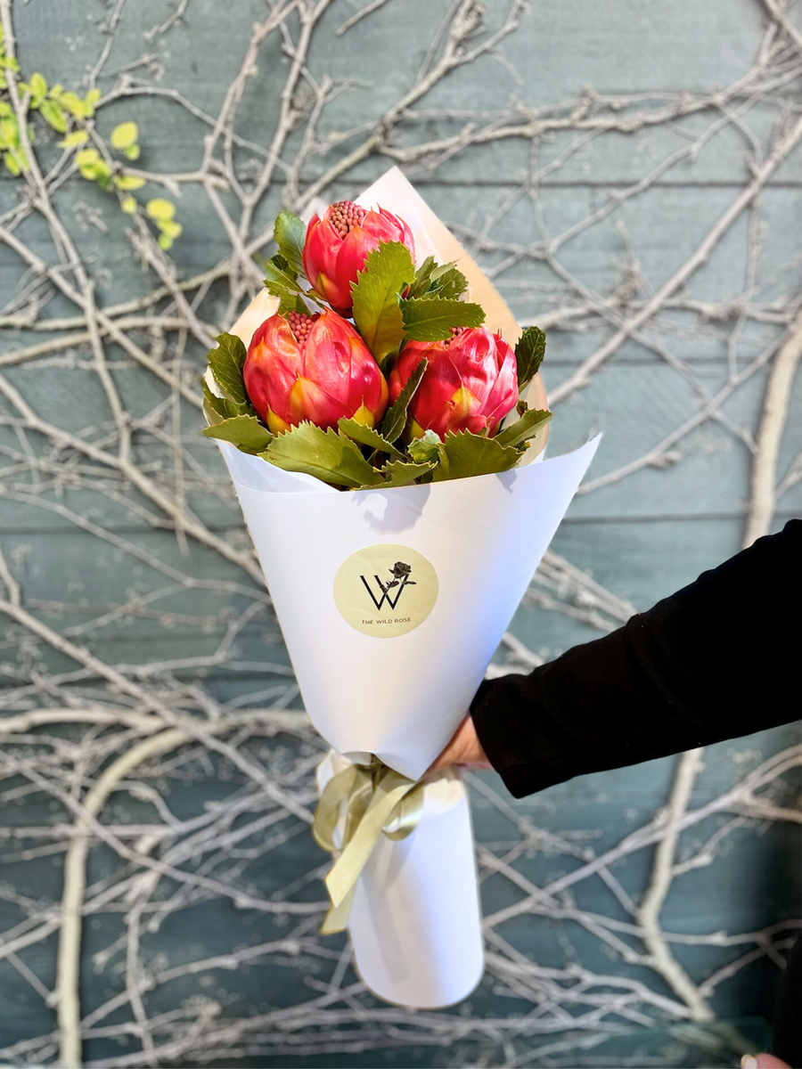 Seasonal Bouquet-Local NZ Florist -The Wild Rose | Nationwide delivery, Free for orders over $100 | Flower Delivery Auckland